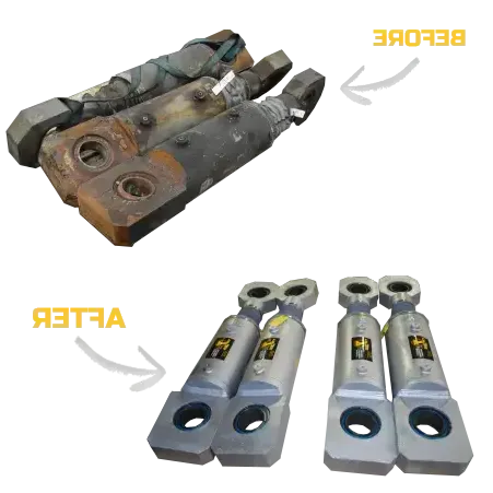 tie rod repair before and after